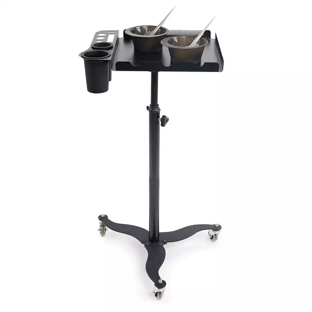 Hairdressing trolley (metal bowl)